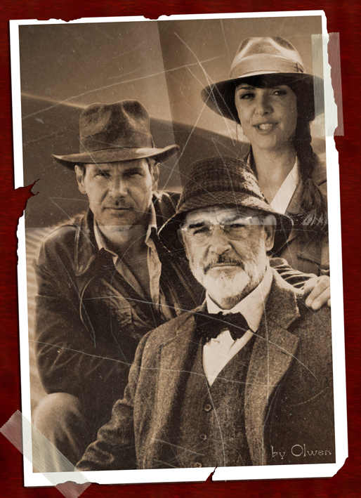 Indiana Jones and Helen Magnus