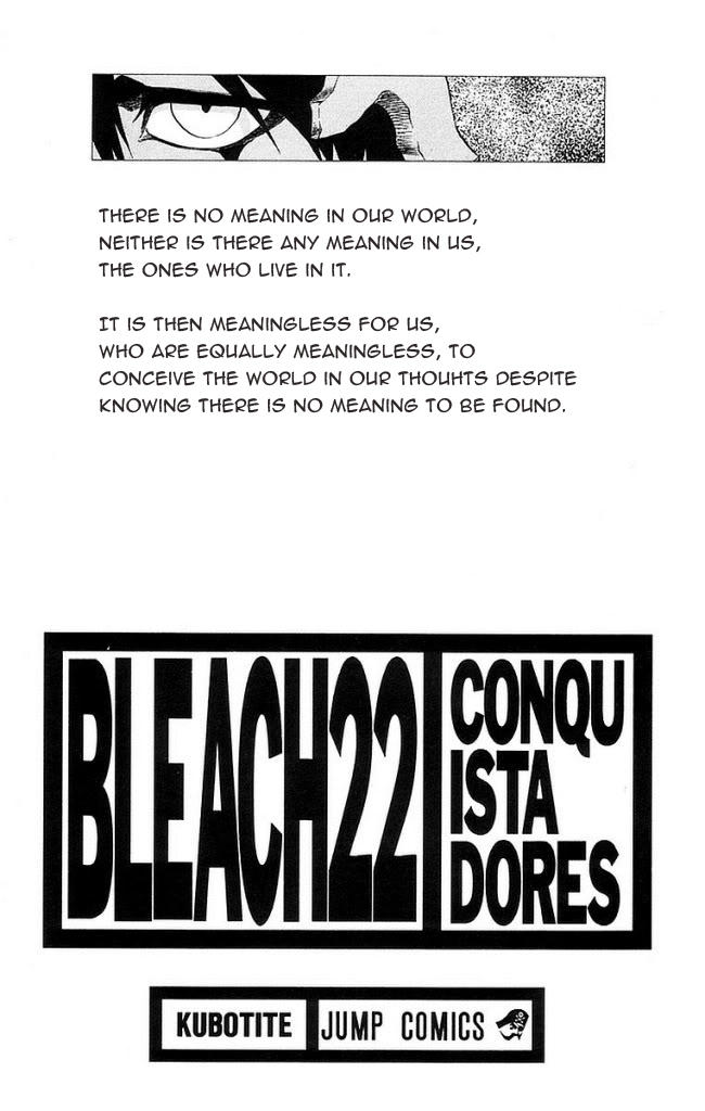 Bleach Volume 22 Poem by barkydog2000 on DeviantArt