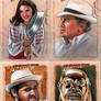 Mo Indy sketchcards: Raiders