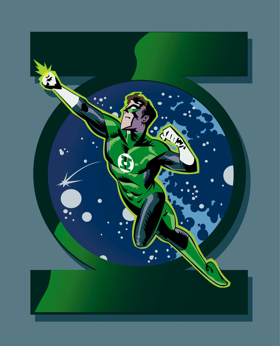 Vector Green Lantern