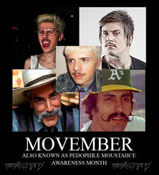 Movember Motivational Poster