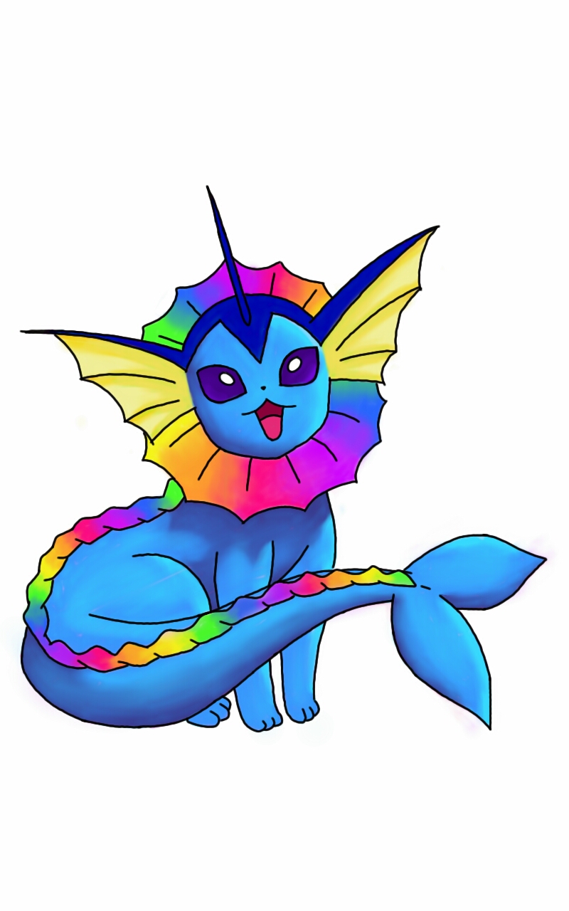 Rainbow Vaporeon