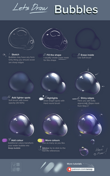 How to draw Bubbles