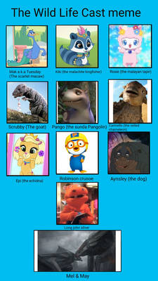 The Wild Life (EBS Studios) Cast Meme
