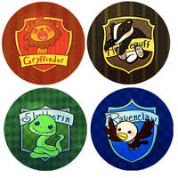hogwarts house buttons