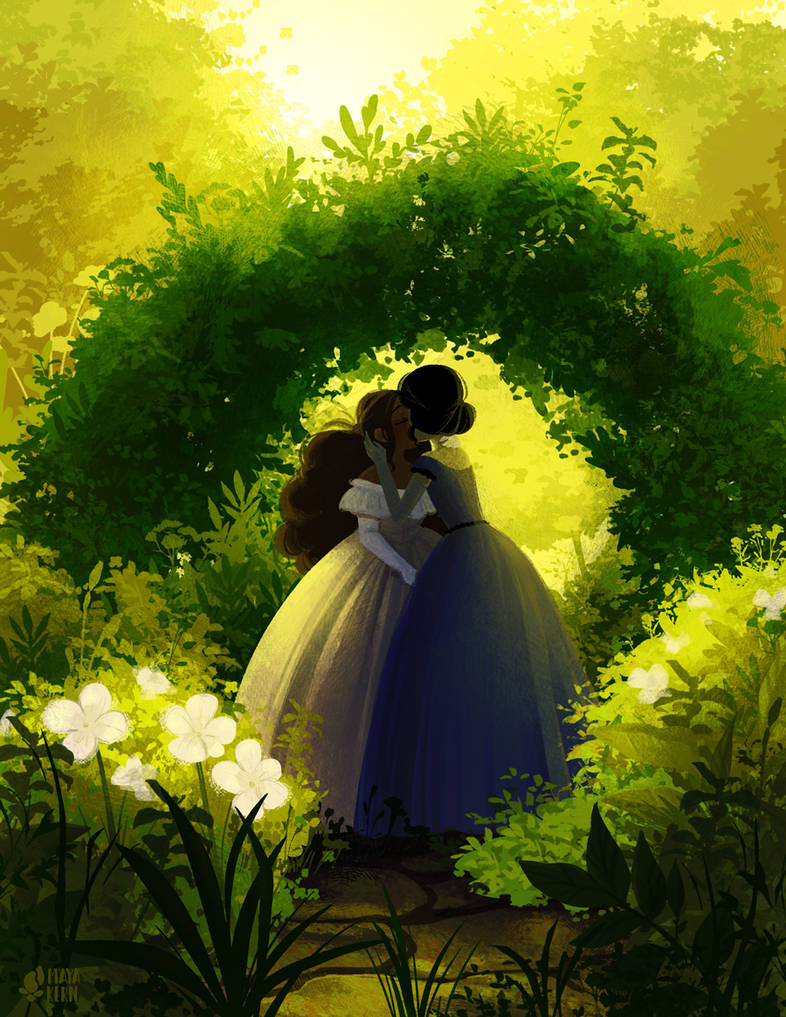 garden kiss