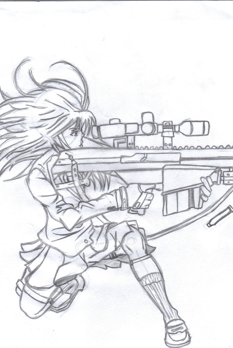 Anime Gun Girl By Casperdun On Deviantart Anime Gun Girl By Casperdun On Deviantart