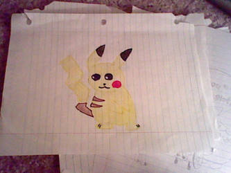 Pikachu...WITH COLOR!!!!