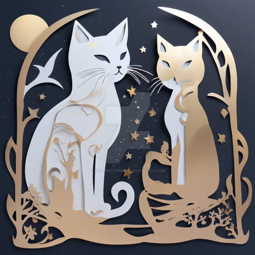 Papercut Deviantart Papercut Cats by AllieMcCormack on DeviantArt