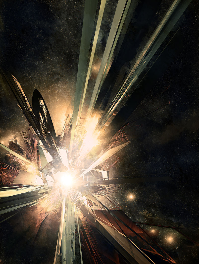 Space Exploding Art Space Explosion by Senthrax on DeviantArt