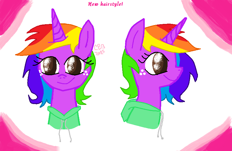 MLP OC New Hairstyle! by RandomArt11 on DeviantArt
