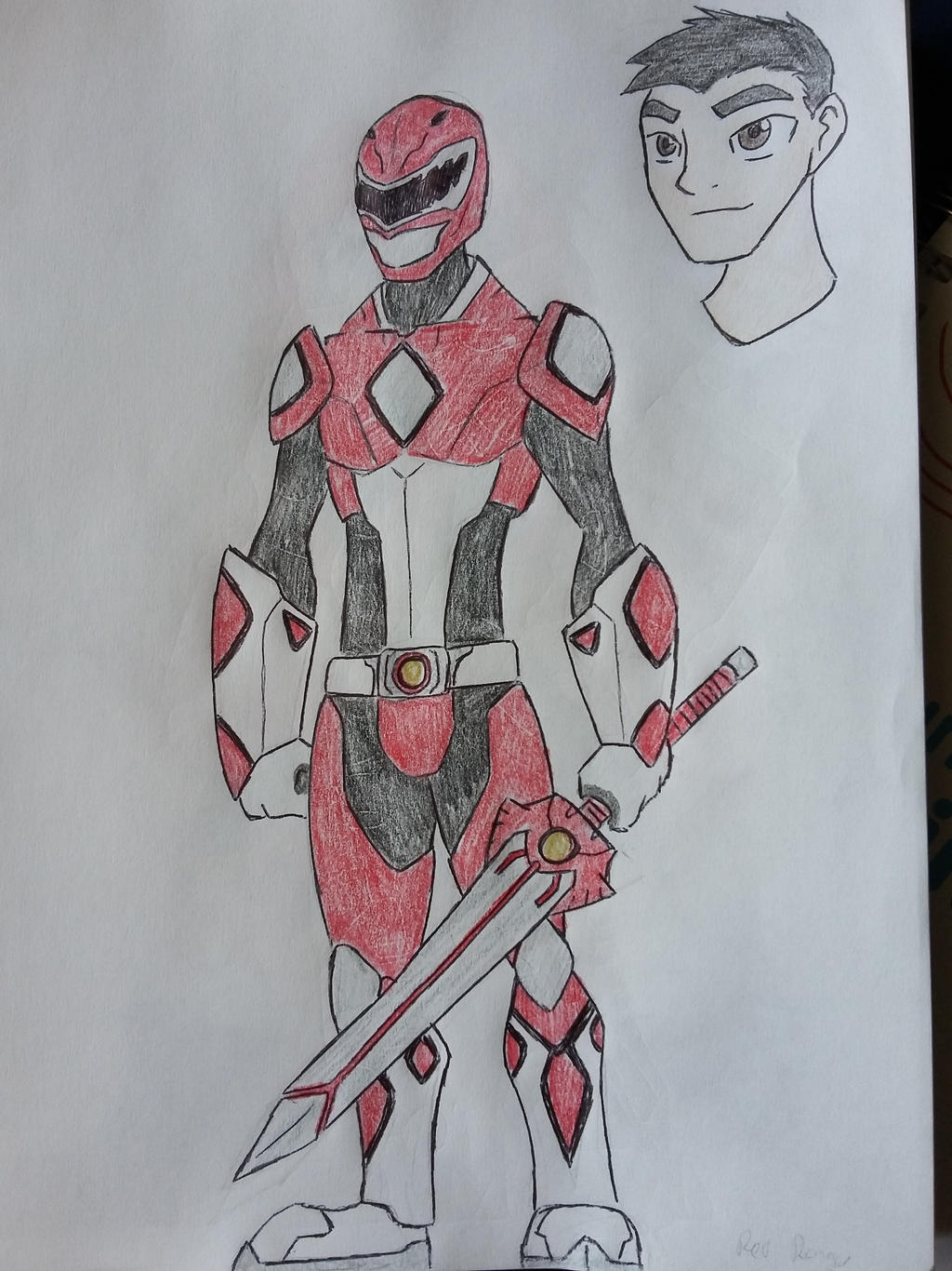 Red Ranger by Zigwolf on DeviantArt