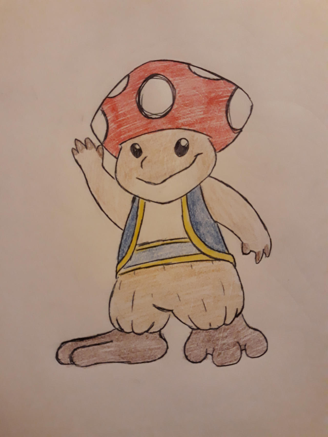 Toade Super Mario Bros Redux - Toade by Zigwolf on DeviantArt