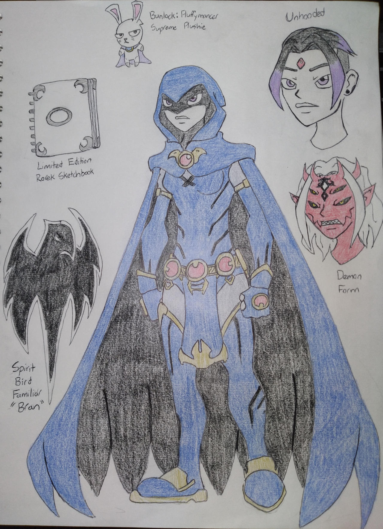 Teen Titans Ultra - Raven by Zigwolf on DeviantArt