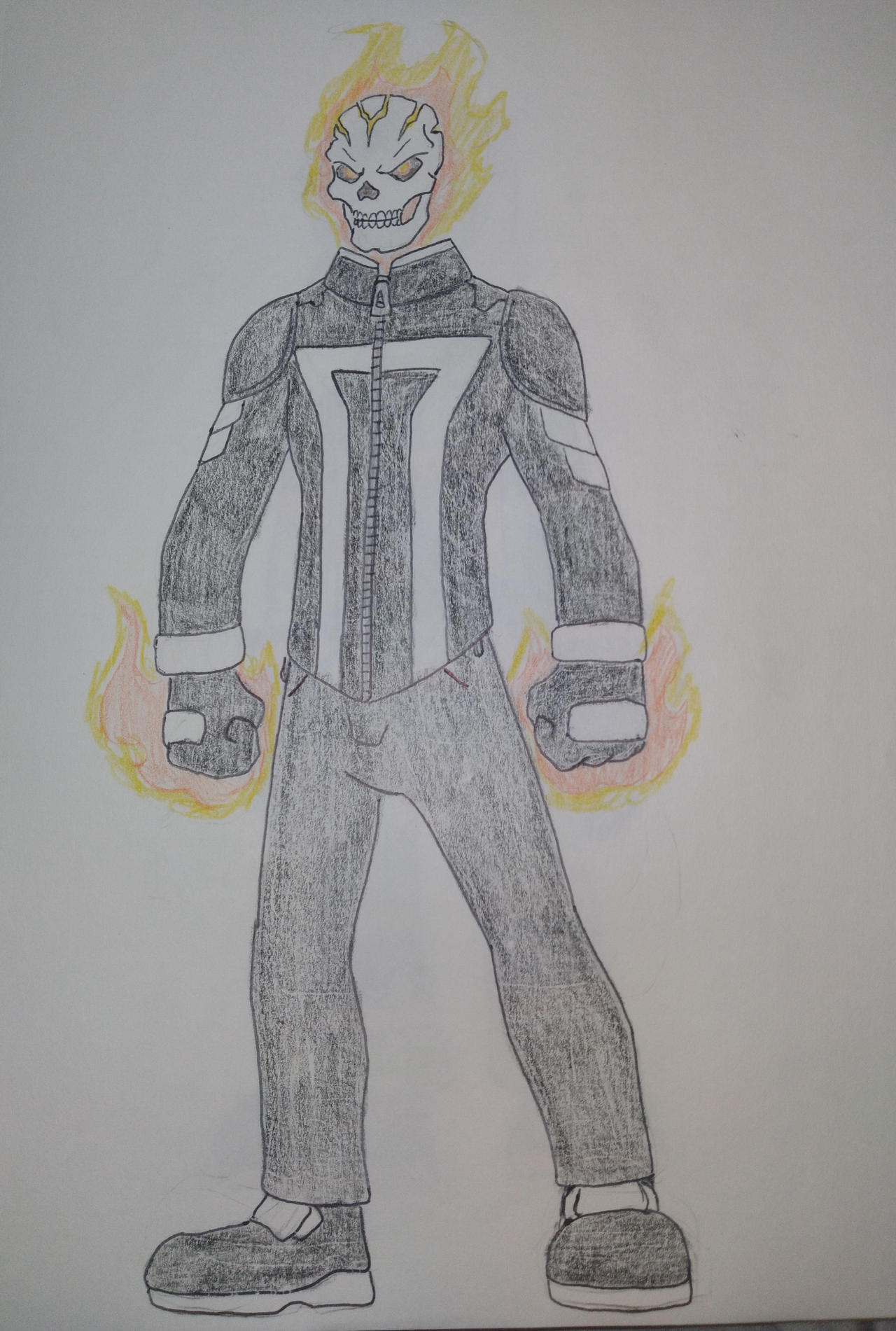 Ghost Rider 2 Design New Avengers - Ghost Rider II by Zigwolf on DeviantArt