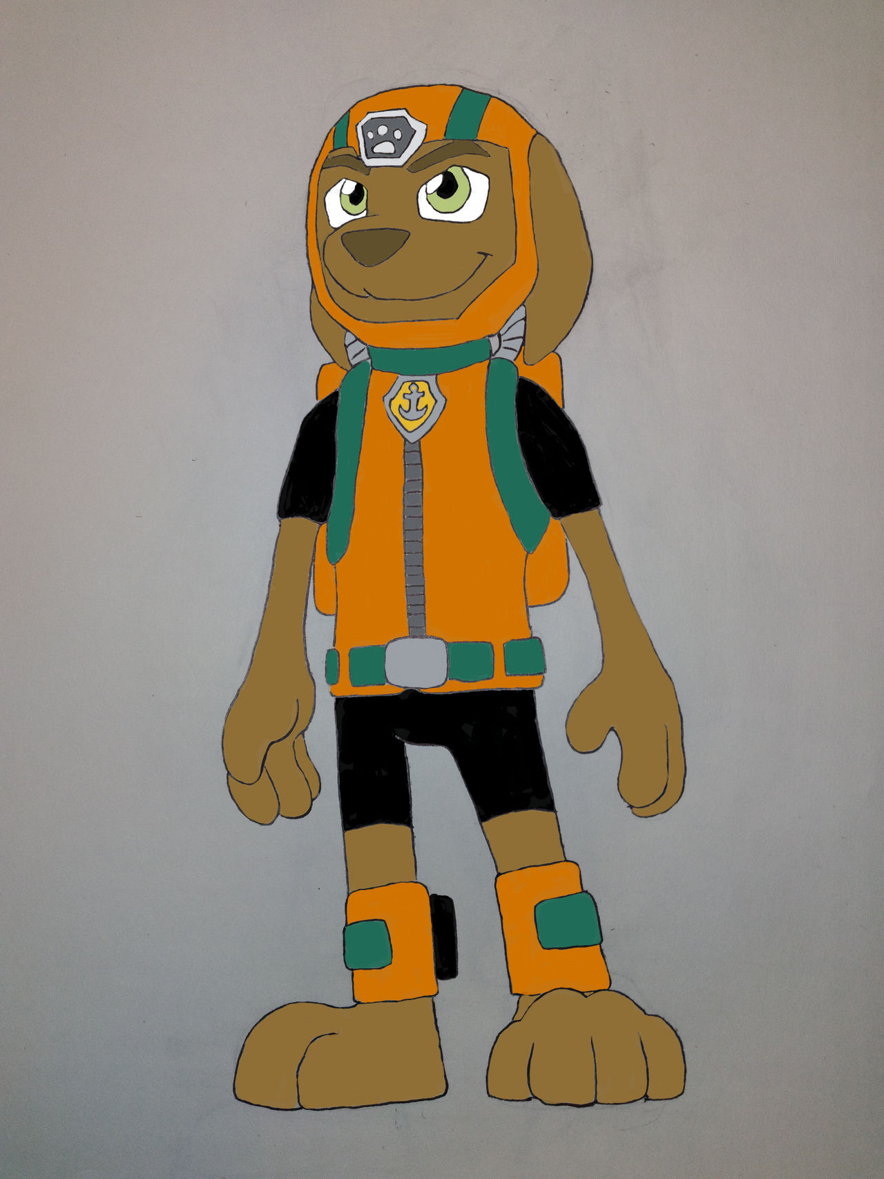Zuma Deviantart Paw Patrol - Zuma by Zigwolf on DeviantArt