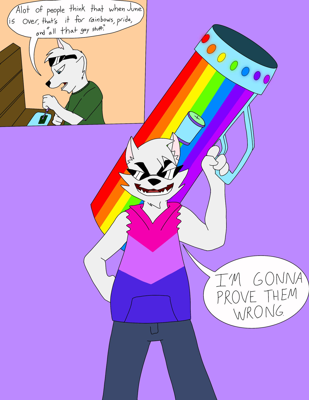 RPC- Rainbow Pride Cannon by Zigwolf on DeviantArt