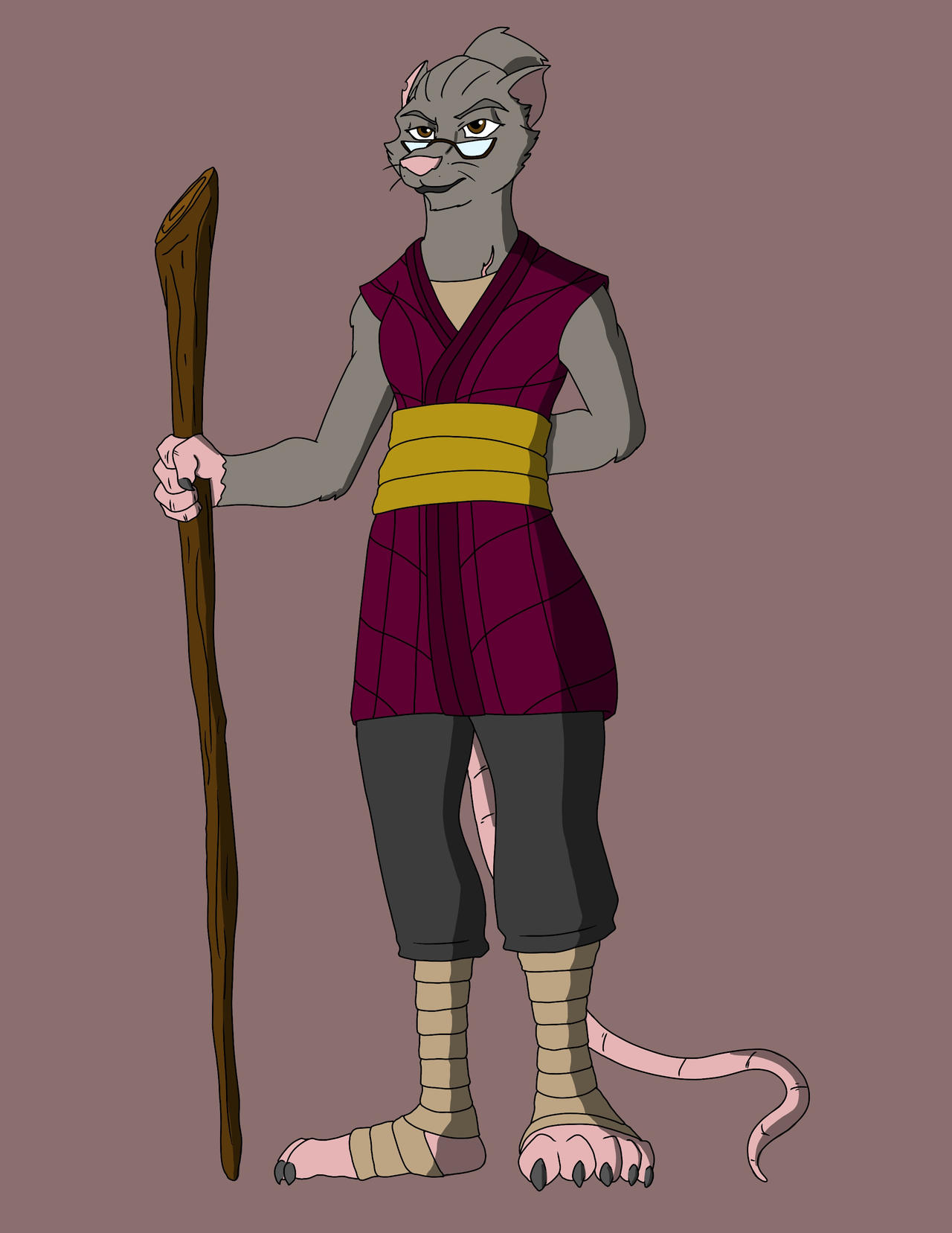 Tmtn Splinter Legend of the TMNT - Master Splinter by Zigwolf on DeviantArt