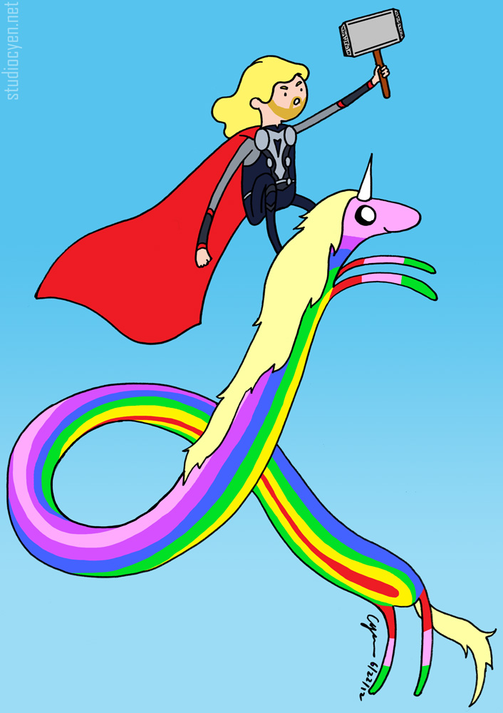 Adventure Time Thor