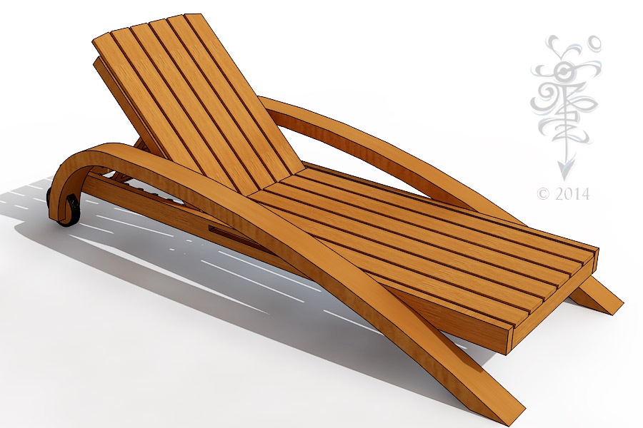 Swimming Pool Long Chair View 1 By Shahrezs18 On Deviantart