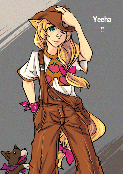 MLP FIM : AJ by bakki on DeviantArt