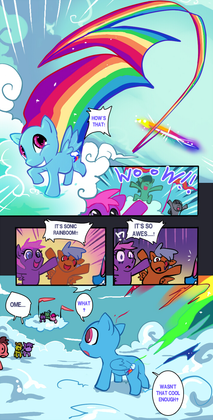 MLP FIM : SONIC RAINBOOM