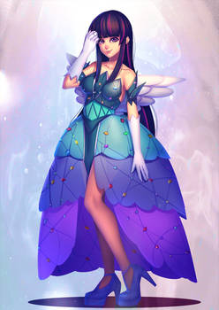 commission: Gijinka - Princess Dress