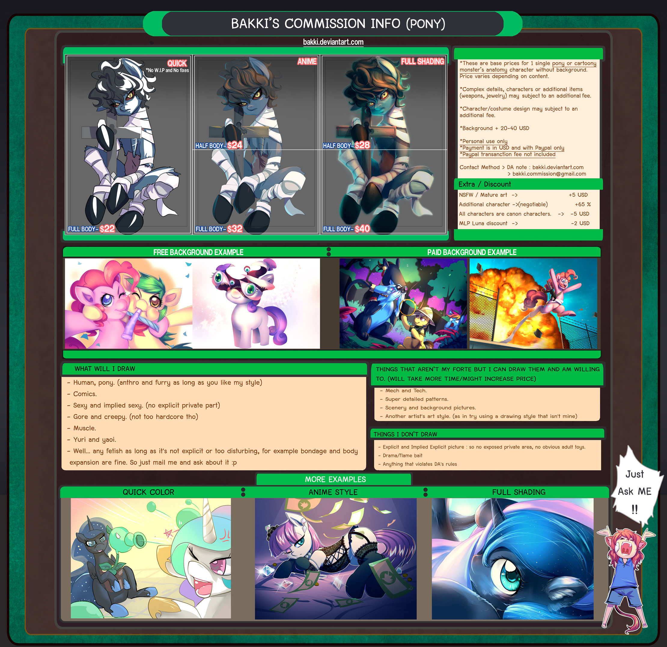 Commission info 2017 (pony)