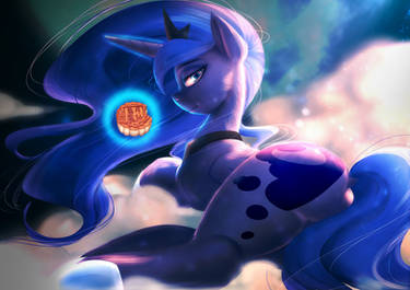 Commission: Moon Princess Mooncake