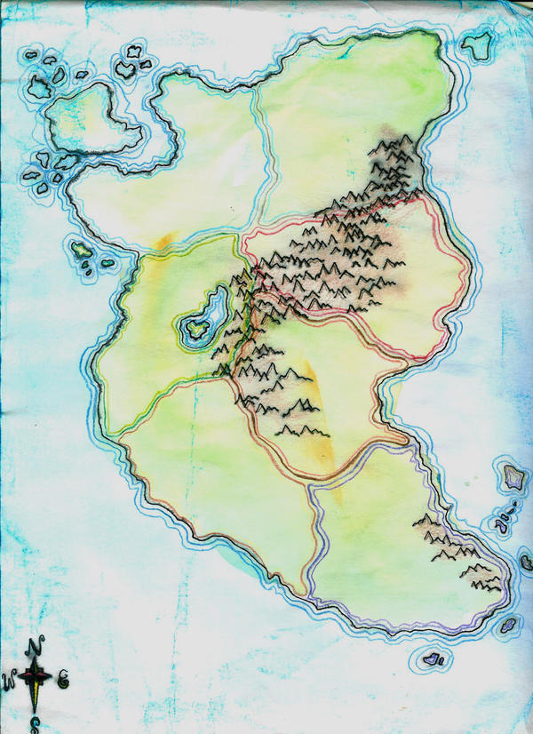 Fantasy Map by PixieShtick on DeviantArt