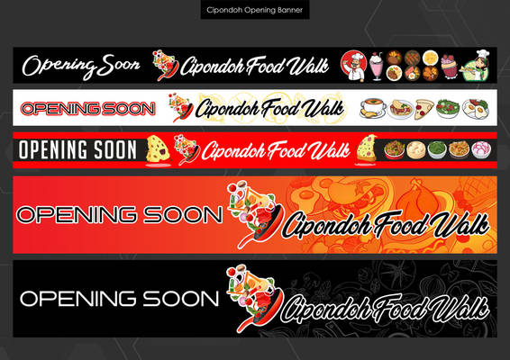 Cipondoh Food Banner