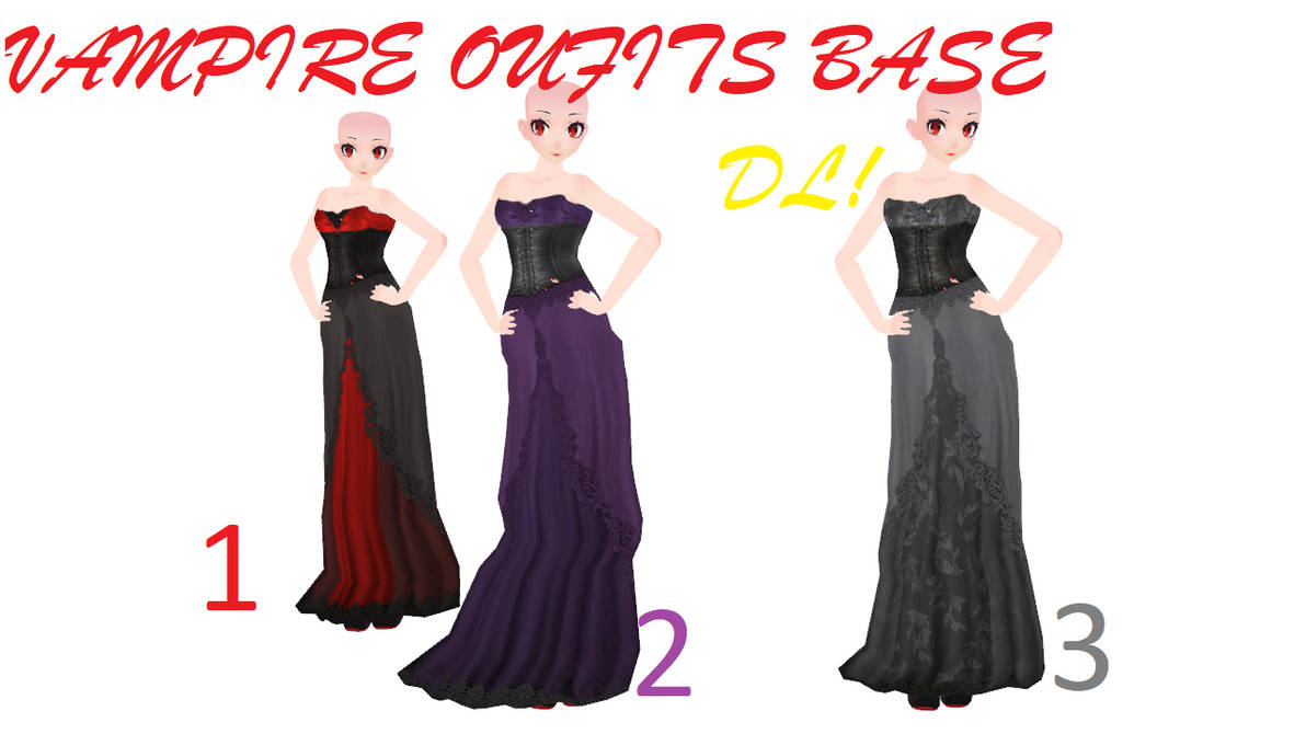 Mmd Vampire Rings {MMD/DL} Vampire Oufits Base by sAnOgunl on DeviantArt