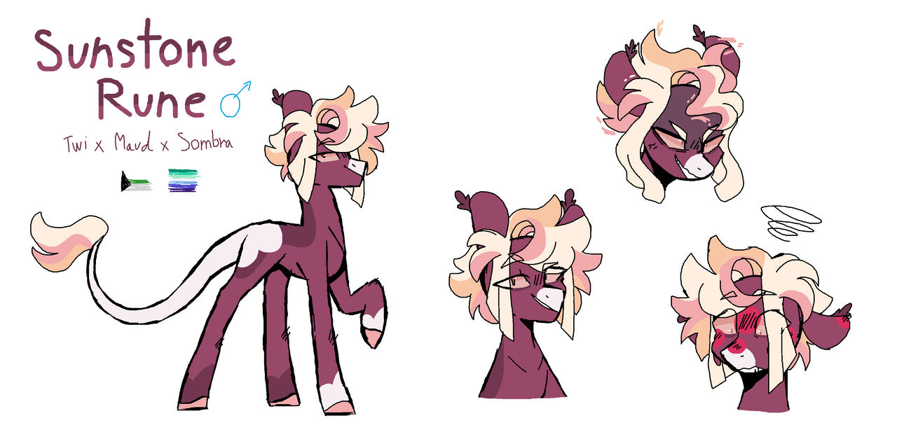 Reverse - Sunstone Rune (Test Design/Bio) by just-evs on DeviantArt