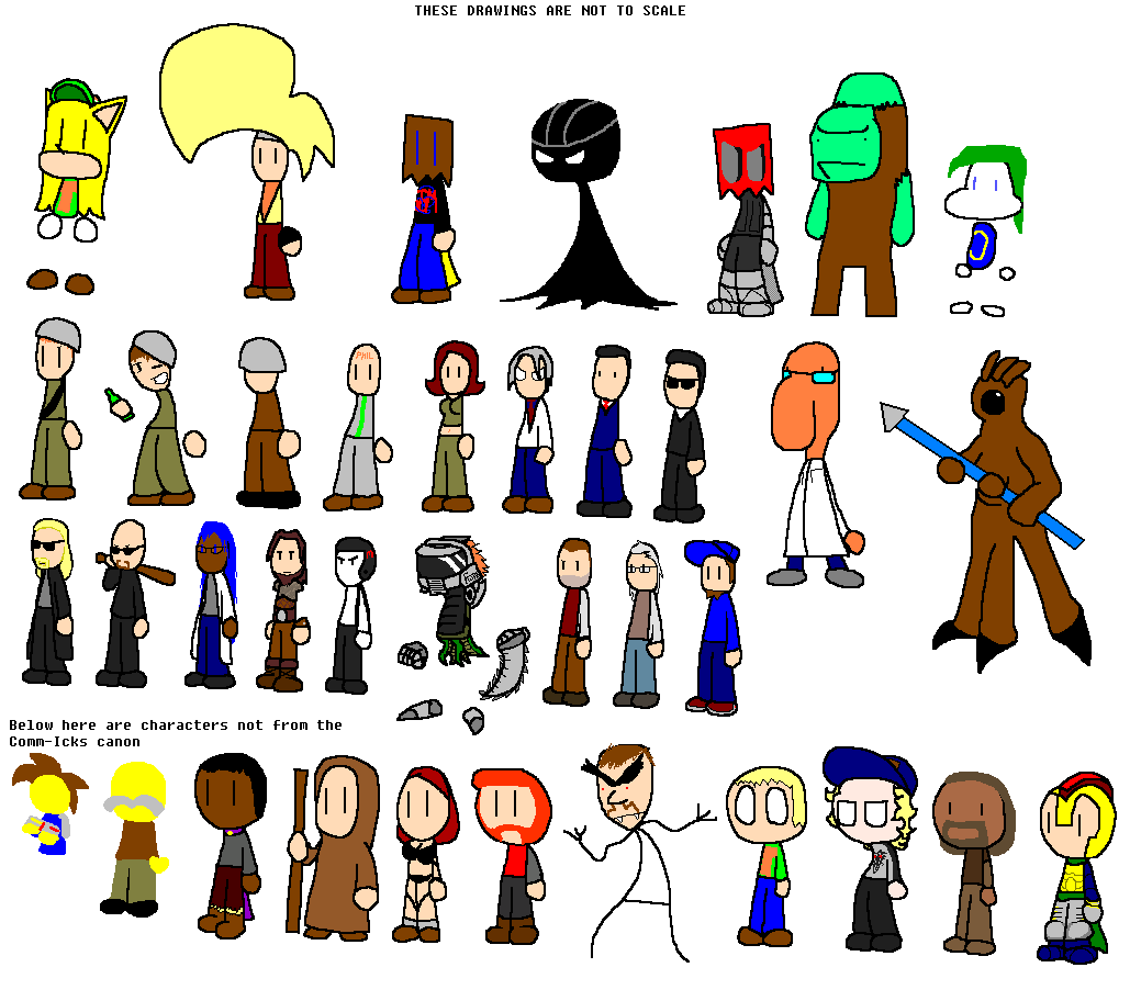Everybody Basic Character Every Character Ever by T1migi on DeviantArt