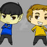 Star Trek Chibis - Kirk Spock