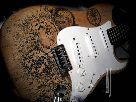 Guitar drawing