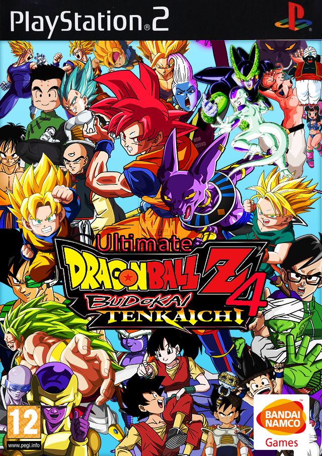 Custom Made Dragon Ball Z Budokai Tenkaichi 4 for the PS2 