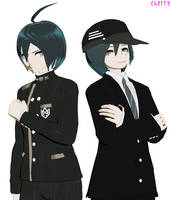 TDA Shuichi Saihara | Ingame and Pregame [DRV3|DL]