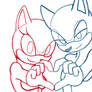 Sonic Couples Base - Heart Hands