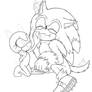Sonic Base - Werehog Scratchies
