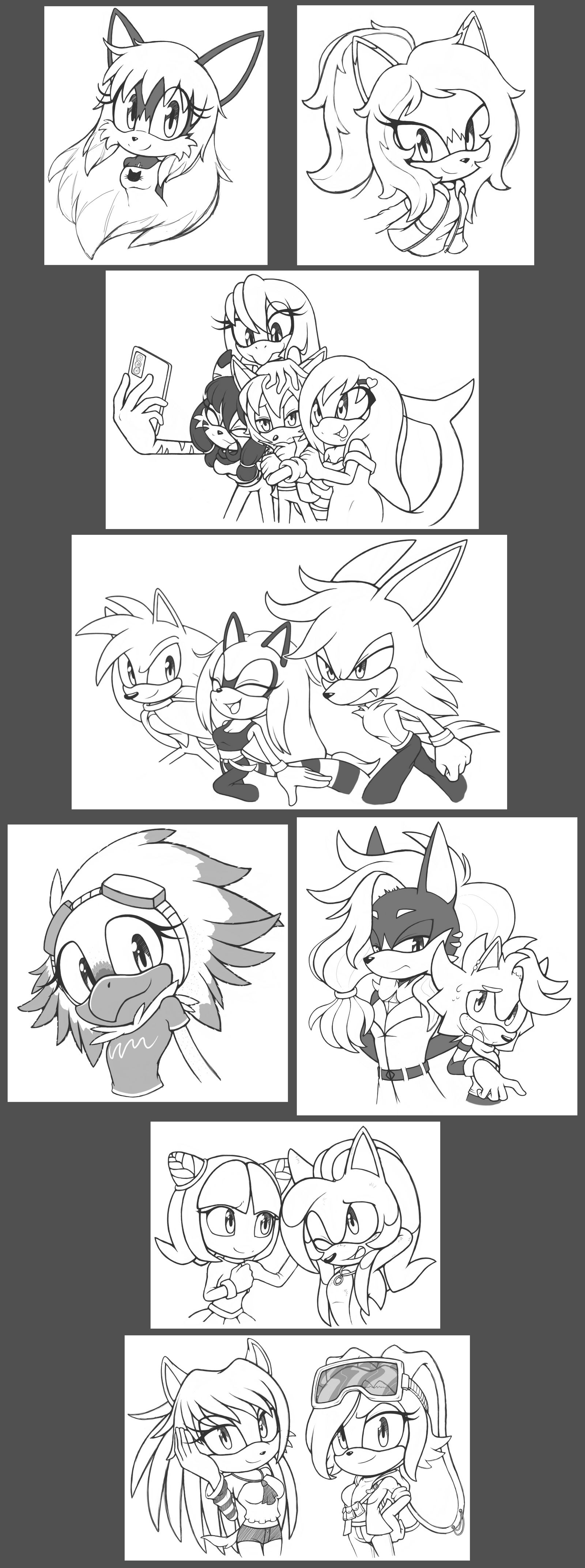 Sketch GiftArt for Twitter Followers