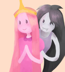 Marceline and PB