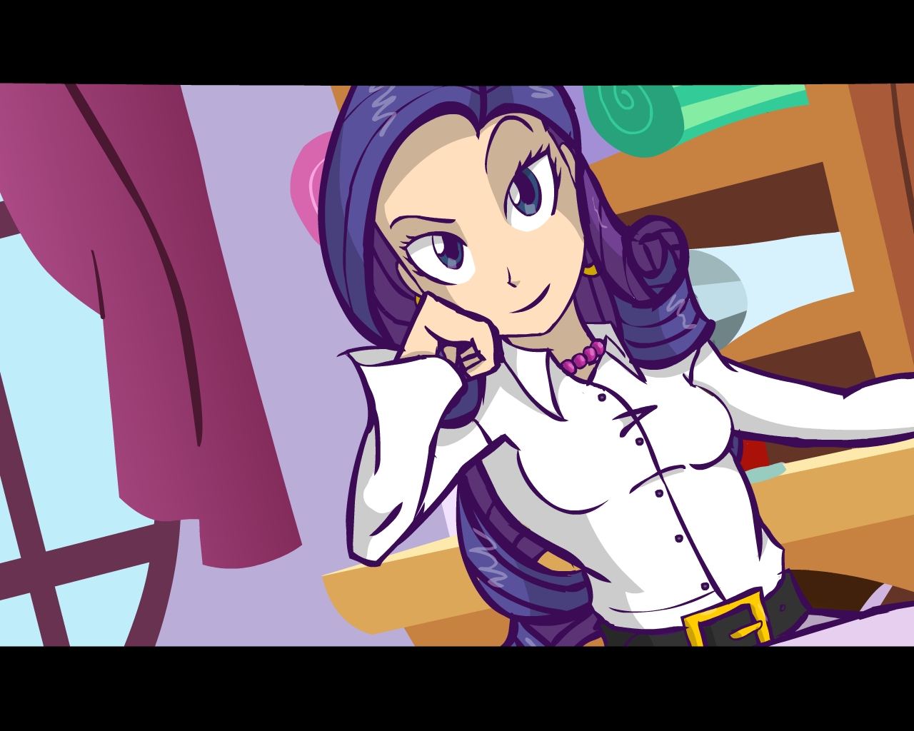 MLP Rarity Human Version by Kreoss on DeviantArt