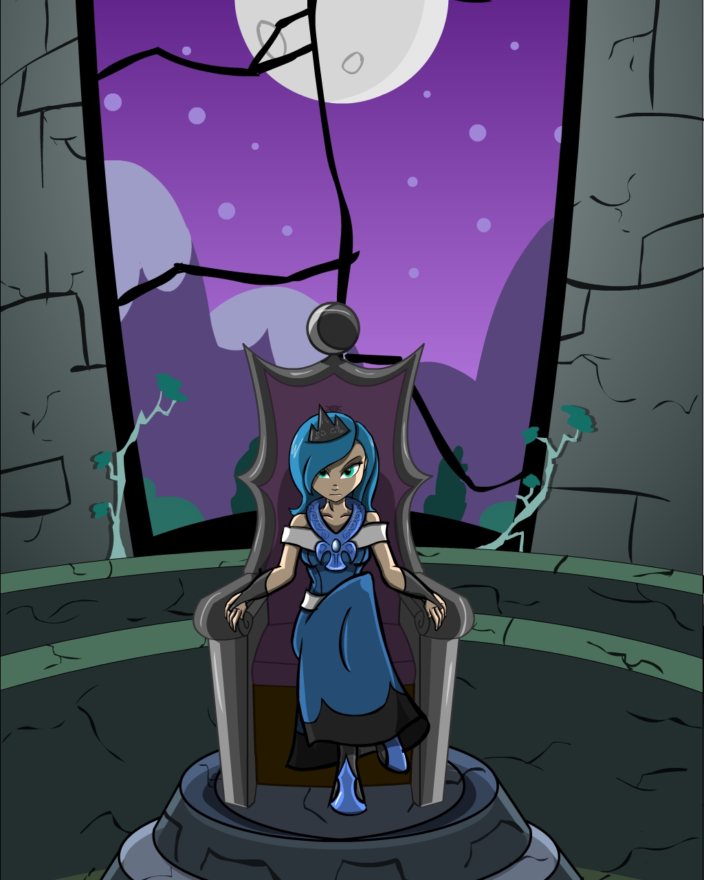 MLP Luna Human Version