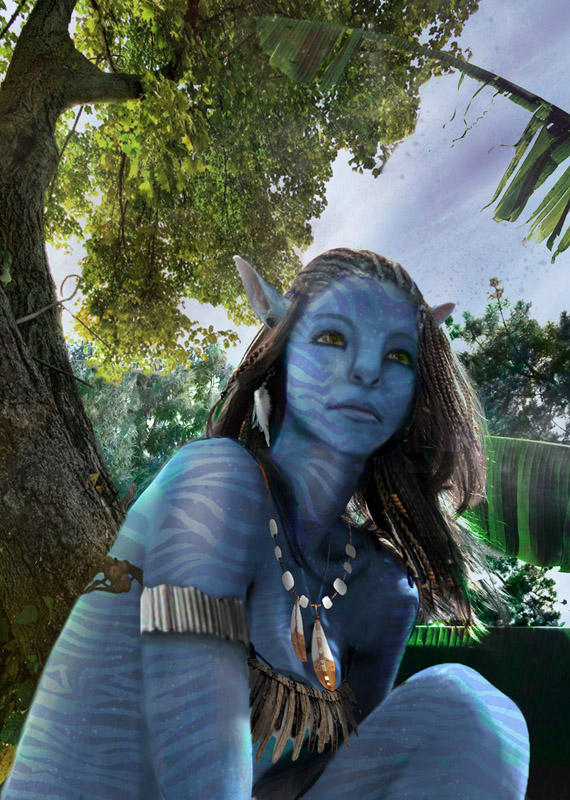 Avatar Becoming A Navi By Elyon64 On Deviantart