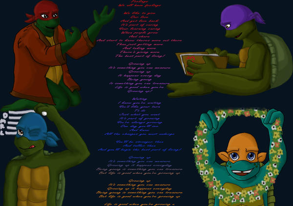 Brooding Tmnt TMNT: Growing Up by ode2sokka on DeviantArt