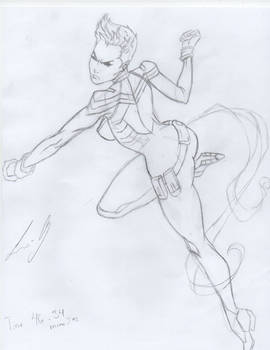 J scott Campbell my speed drawing 46 min