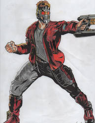 Star-Lord drawing