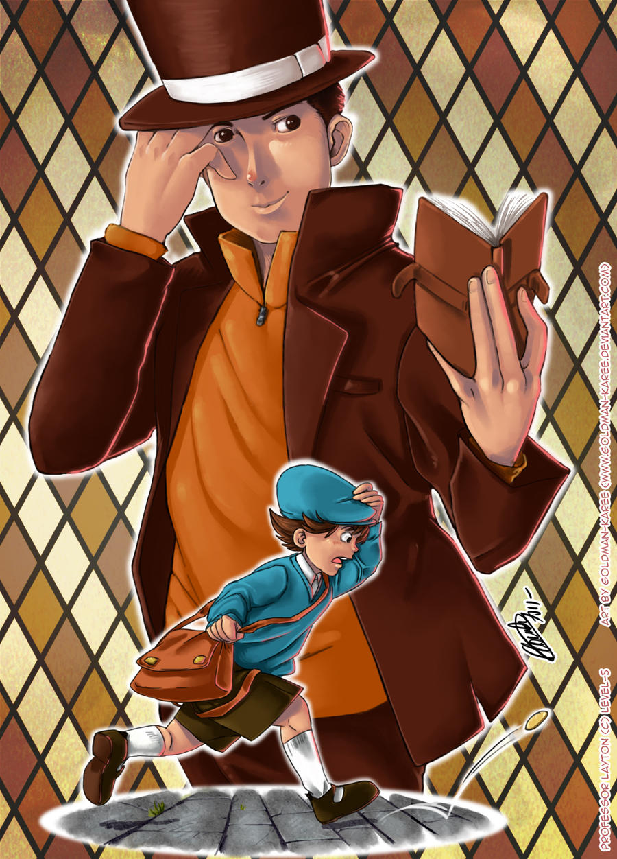 Professor Layton by Goldman-Karee on DeviantArt