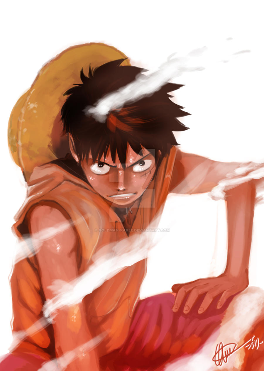 OP- 2nd gear Luffy